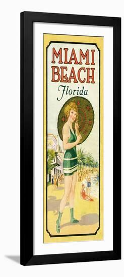Miami, by the Sea-null-Framed Art Print