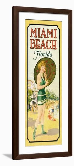 Miami, by the Sea-null-Framed Art Print