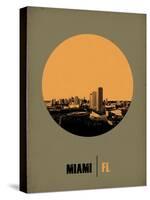 Miami Circle Poster 1-NaxArt-Stretched Canvas