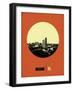 Miami Circle Poster 2-NaxArt-Framed Art Print