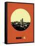 Miami Circle Poster 2-NaxArt-Framed Stretched Canvas