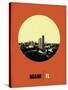 Miami Circle Poster 2-NaxArt-Stretched Canvas
