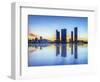 Miami City by Night-vent du sud-Framed Photographic Print