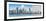 Miami City Skyline Panorama over Sea-Songquan Deng-Framed Photographic Print