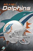 MIAMI DOLPHINS - HELMET 18-null-Lamina Framed Poster