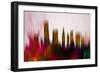 Miami Downtown Skyline-NaxArt-Framed Art Print