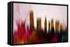 Miami Downtown Skyline-NaxArt-Framed Stretched Canvas