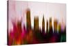 Miami Downtown Skyline-NaxArt-Stretched Canvas