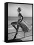 Miami Fashions, Model in Suitable Settings For Afternoon and Casual Play Clothes-Nina Leen-Framed Stretched Canvas