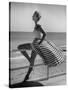 Miami Fashions, Model in Suitable Settings For Afternoon and Casual Play Clothes-Nina Leen-Stretched Canvas