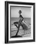 Miami Fashions, Model in Suitable Settings For Afternoon and Casual Play Clothes-Nina Leen-Framed Photographic Print