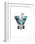 Miami Flamingo-Robert Farkas-Framed Giclee Print