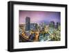 Miami, Florida Aerial View of Downtown.-SeanPavonePhoto-Framed Photographic Print