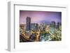 Miami, Florida Aerial View of Downtown.-SeanPavonePhoto-Framed Photographic Print