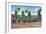 Miami, Florida - Hialeah Park; Horse Race Start Scene-Lantern Press-Framed Art Print