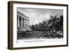 Miami, Florida - Hotel Royal Palm Garden Scene-Lantern Press-Framed Art Print