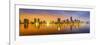 Miami, Florida, USA City Skyline Panorama-Sean Pavone-Framed Photographic Print