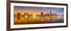 Miami, Florida, USA City Skyline Panorama-Sean Pavone-Framed Photographic Print