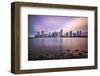 Miami, Florida, USA Downtown Skyline at Dawn.-SeanPavonePhoto-Framed Photographic Print