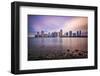 Miami, Florida, USA Downtown Skyline at Dawn.-SeanPavonePhoto-Framed Photographic Print