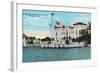 Miami, Florida - Villa Vizcaya, James Deering Estate Scene-Lantern Press-Framed Art Print