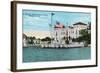 Miami, Florida - Villa Vizcaya, James Deering Estate Scene-Lantern Press-Framed Art Print