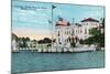 Miami, Florida - Villa Vizcaya, James Deering Estate Scene-Lantern Press-Mounted Art Print