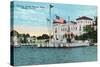 Miami, Florida - Villa Vizcaya, James Deering Estate Scene-Lantern Press-Stretched Canvas