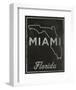 Miami, Florida-John Golden-Framed Art Print