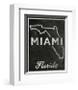 Miami, Florida-John Golden-Framed Giclee Print