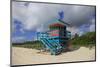 Miami Lifeguard Station-null-Mounted Art Print