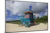 Miami Lifeguard Station-null-Mounted Art Print