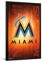 Miami Marlins- Logo 2016-null-Lamina Framed Poster