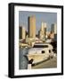 Miami River and Skyline, Miami, Florida, United States of America, North America-Richard Cummins-Framed Photographic Print