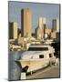 Miami River and Skyline, Miami, Florida, United States of America, North America-Richard Cummins-Mounted Photographic Print