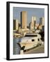 Miami River and Skyline, Miami, Florida, United States of America, North America-Richard Cummins-Framed Photographic Print