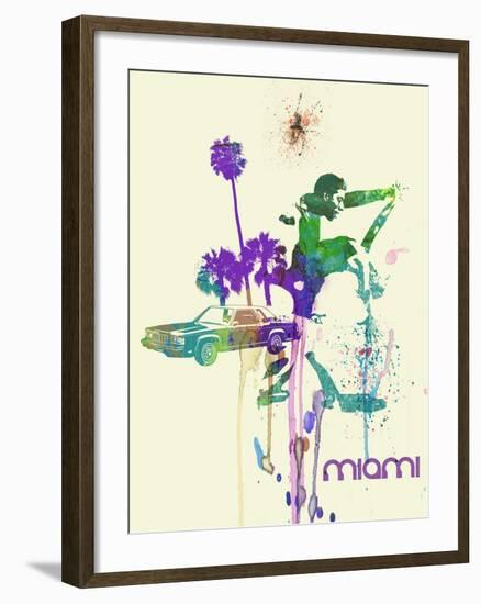 Miami Romance-NaxArt-Framed Art Print