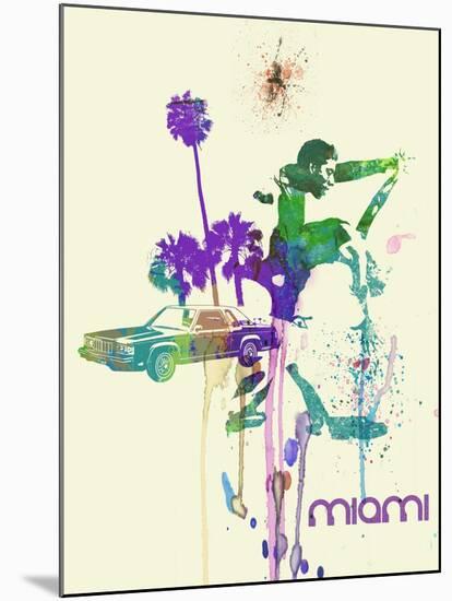 Miami Romance-NaxArt-Mounted Art Print