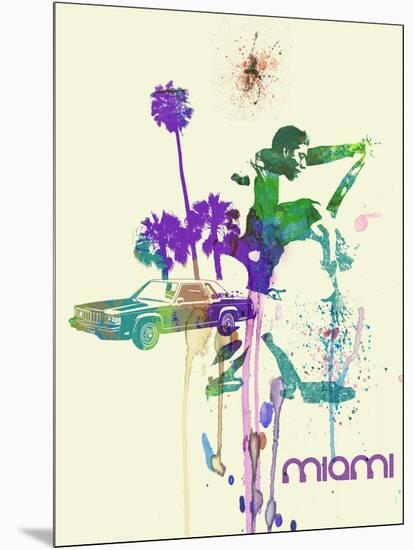 Miami Romance-NaxArt-Mounted Art Print