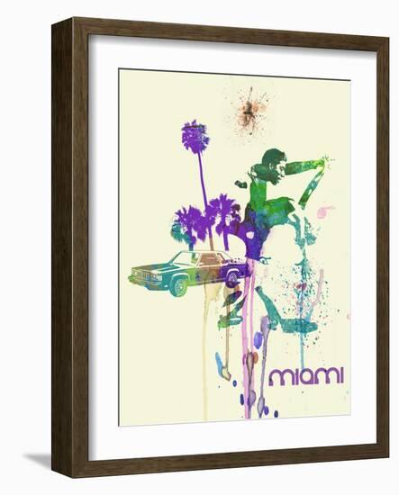 Miami Romance-NaxArt-Framed Art Print