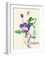 Miami Romance-NaxArt-Framed Art Print