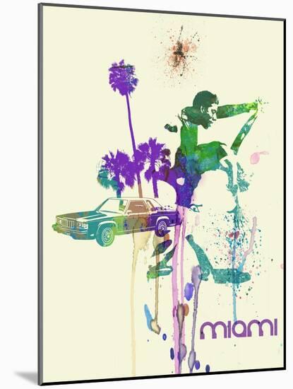 Miami Romance-NaxArt-Mounted Art Print