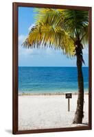 Miami Sign on the Beach - Florida-Philippe Hugonnard-Framed Photographic Print