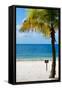 Miami Sign on the Beach - Florida-Philippe Hugonnard-Framed Stretched Canvas