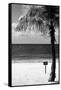 Miami Sign on the Beach - Florida-Philippe Hugonnard-Framed Stretched Canvas