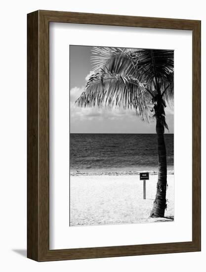 Miami Sign on the Beach - Florida-Philippe Hugonnard-Framed Photographic Print