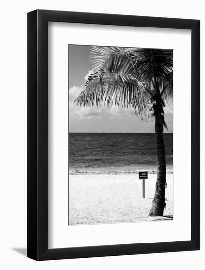 Miami Sign on the Beach - Florida-Philippe Hugonnard-Framed Photographic Print