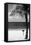 Miami Sign on the Beach - Florida-Philippe Hugonnard-Framed Stretched Canvas