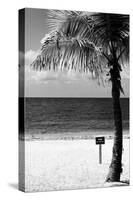 Miami Sign on the Beach - Florida-Philippe Hugonnard-Stretched Canvas