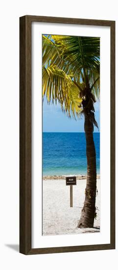 Miami Sign on the Beach - Florida-Philippe Hugonnard-Framed Photographic Print